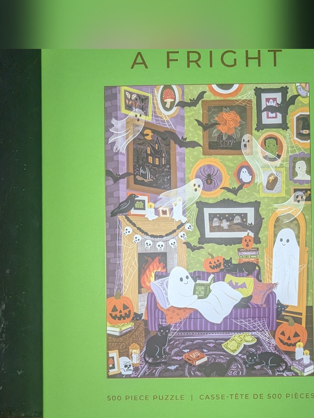 Nwt - Hobbry 500 Piece Puzzle - Once Upon a Fright